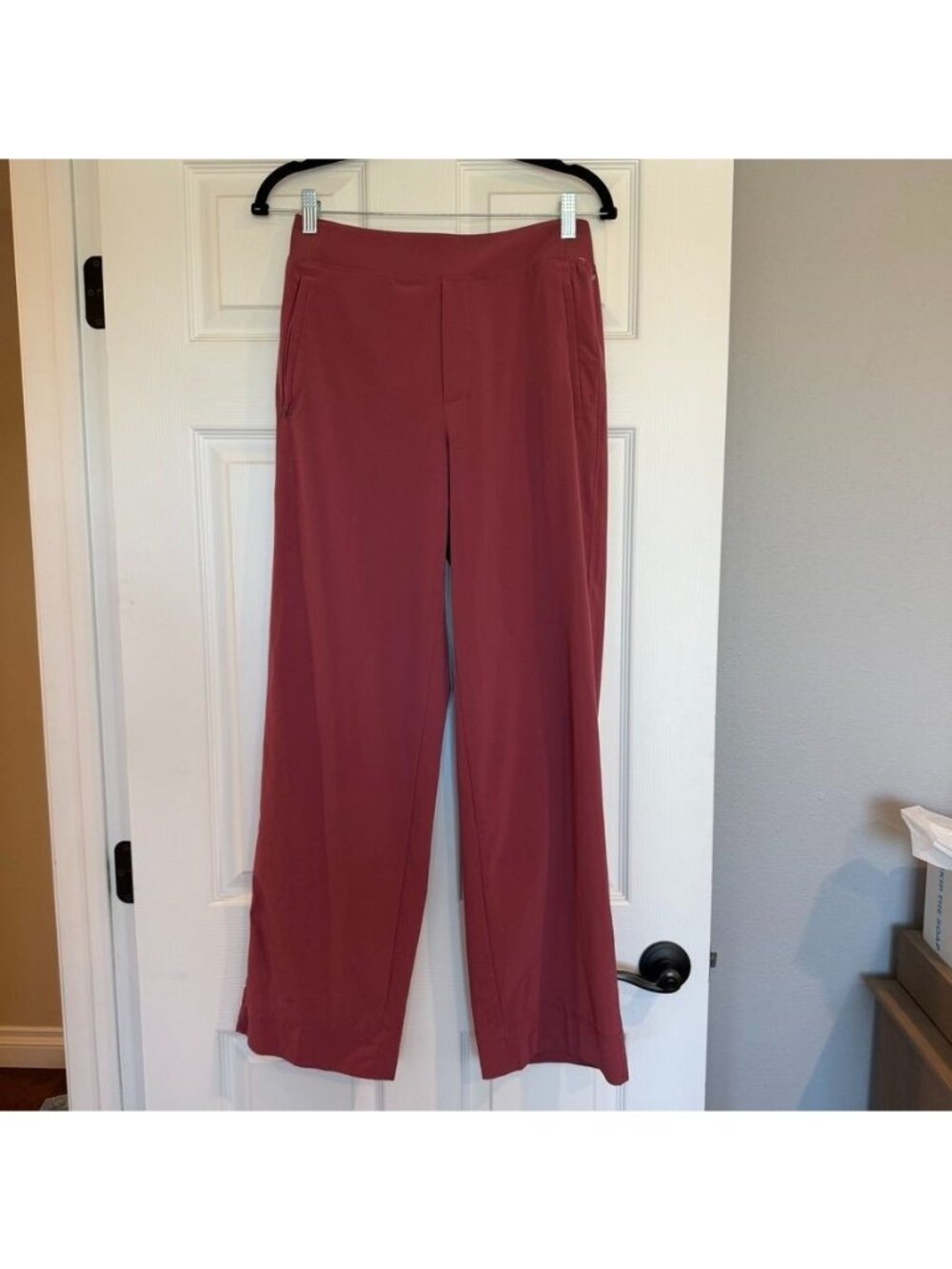 ATHLETA High Rise Wide Leg Trouser Pants Size 4